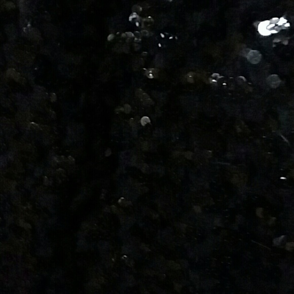 Vintage Sequin Black Cocktail/Evening Dress - Picture 3 of 5